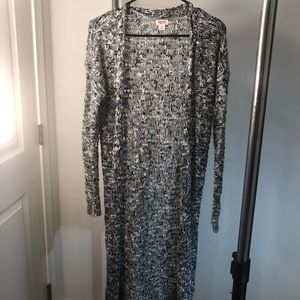 long cardigan